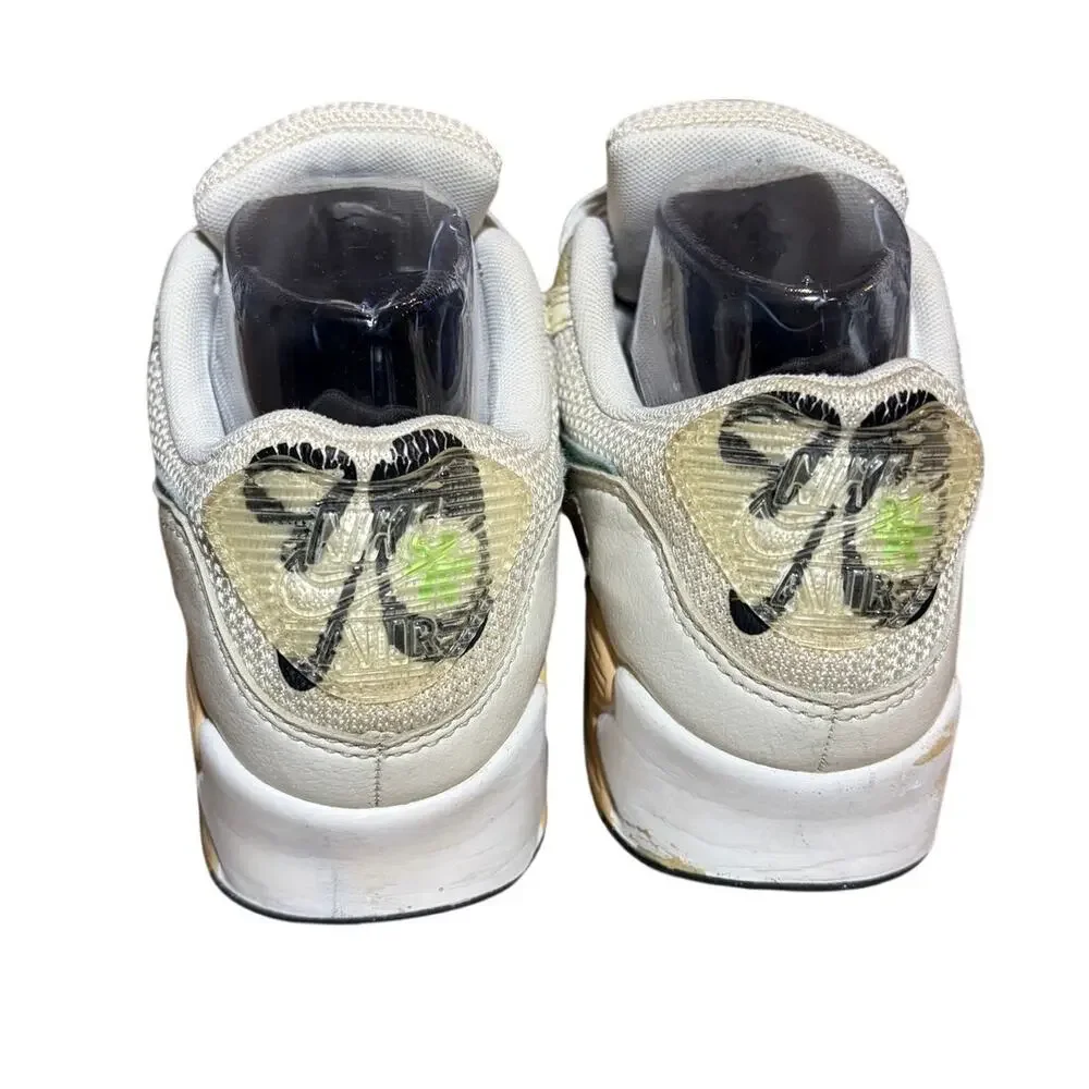 Nike Air Max‎ 90 Shoes Womens Size 8 DO9850-100 Athletic Sneakers